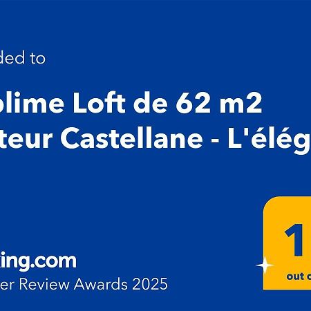 Sublime Loft De 62 M2 Secteur Castellane - L'Elegant - Marselha Exterior foto